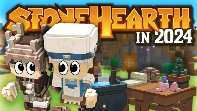 Using a Herbalist & Cook to Heal & Feed my Hearthlings | Stonehearth (#3)