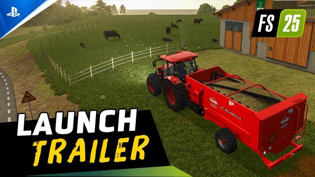 Farming Simulator 25 - Launch Trailer | PS5 Games