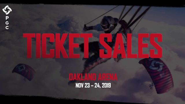 PUBG - PGC 2019 Tickets On Sale Now