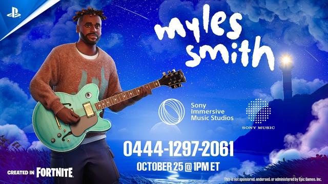 Fortnite - Myles Smith Concert | PS5 & PS4