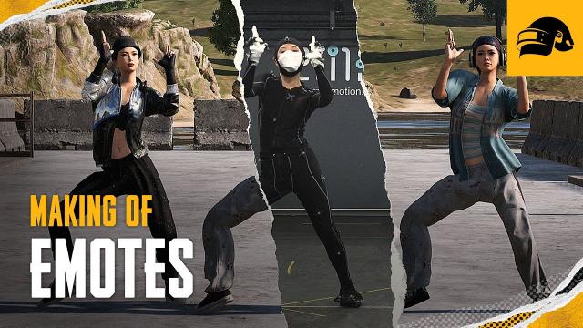 PUBG | Making of Emotes 4