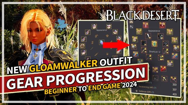 Gear Progression Tips October 2024 & Gloamwalker Outfit | Black Desert