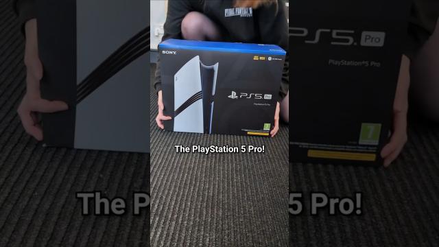 Unboxing the BRAND NEW PS5 Pro