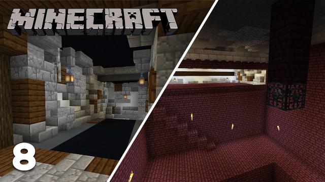 Cave Design Skeleton Farm Let S Play Minecraft Survival Episode 8