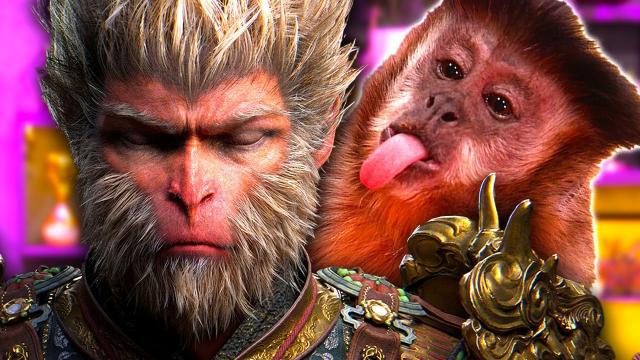 Challenge Accepted | Wukong vs Squirt the Capuchin Monkey!