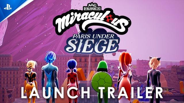 Miraculous: Paris Under Siege - Launch Trailer | PS5 & PS4 Games