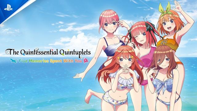 The Quintessential Quintuplets - Five Memories Spent With You - Launch Trailer | PS4 Games