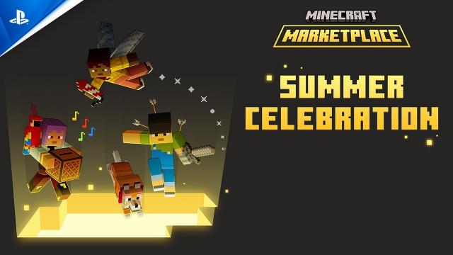 Minecraft Marketplace Summer Celebration - Launch Trailer | PS4 Games