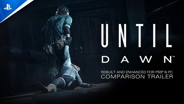 Until Dawn - Comparison Trailer | PS5 & PC Games