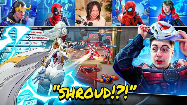 Shroud Competes in a $200,000 Marvel Rivals Tournament