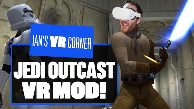 Classic Jedi Knight II: Jedi Outcast is now playable in VR!  - JKXR QUEST 2 GAMEPLAY - VR Corner