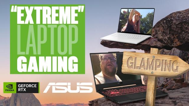 Extreme Laptop Gaming Challenge feat. Geforce RTX & ASUS #sponsored