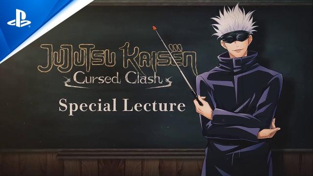 Jujutsu Kaisen Cursed Clash - Gojo Satoru Teaches Game Mechanics | PS5 & PS4 Games