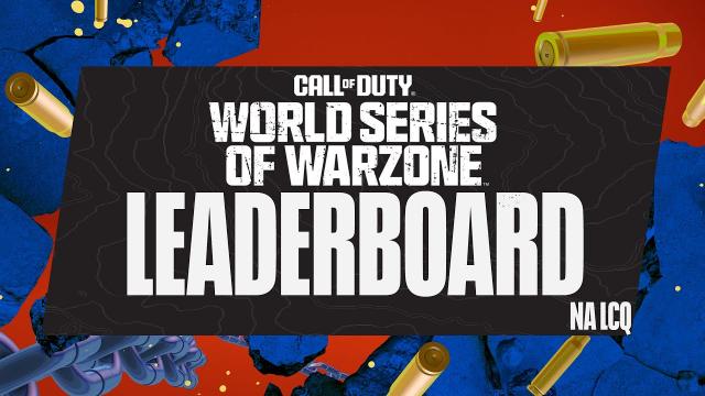 World Series of Warzone Leaderboard - NA Last Chance Qualifiers