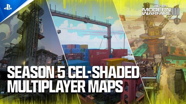 Call of Duty: Modern Warfare III & Warzone - New Season 5 Cel-Shaded Maps | PS5 & PS4 Games