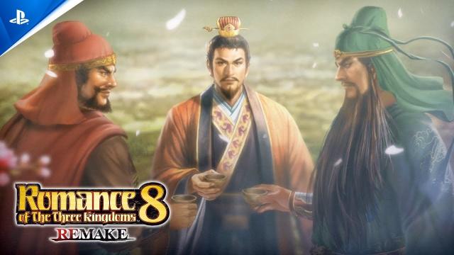 Romance of the Three Kingdoms 8 Remake - Launch Trailer | PS5 & PS4 Games