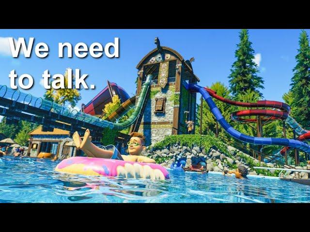 We need to talk about Planet Coaster 2's water slides.