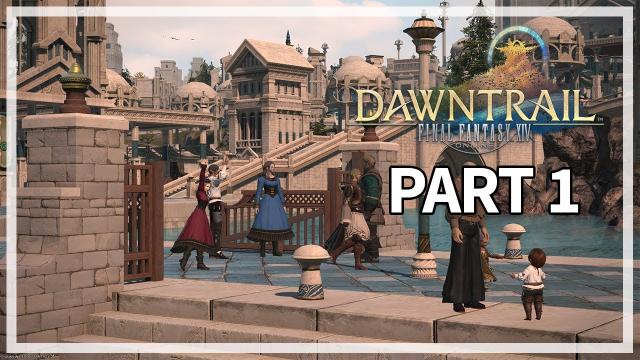Final Fantasy XIV: Dawntrail Let's Play Episode 1 - The Beginning