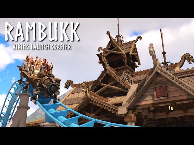 Planet Coaster 2 - Rambukk (Timelapse + POV + Blueprint)