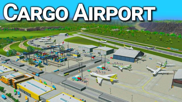 Building a CARGO AIRPORT nearly RUINED my traffic! (Vanillaville #25)