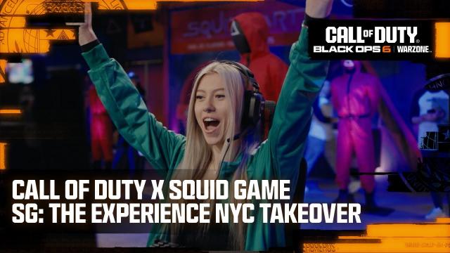 Call of Duty x Squid Game takeover SG: The Experience NYC | Call of Duty: Warzone & Black Ops 6