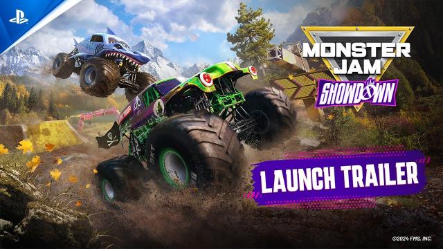 Monster Jam Showdown - Launch Trailer | PS5 & PS4 Games