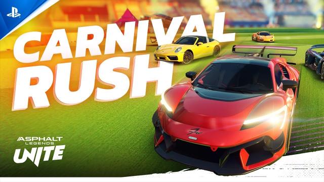 Asphalt Legends Unite - Carnival Rush Season Trailer | PS5 & PS4 Games