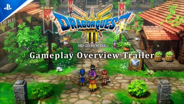 Dragon Quest III HD-2D Remake : Gameplay Overview Trailer | PS5 games