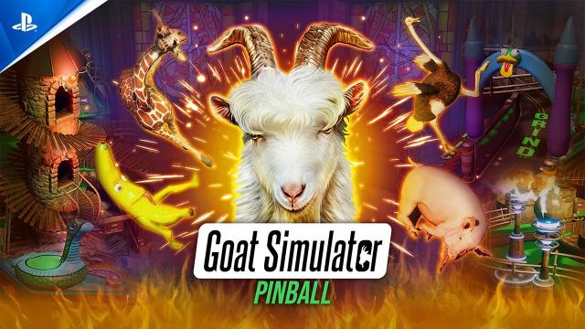 Pinball FX - Goat Simulator Pinball Announcement Trailer | PS5 & PS4 Games