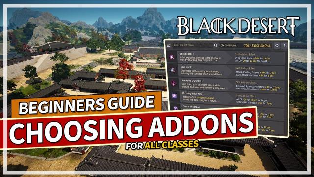 Beginners Guide to Picking Skill Addons in Black Desert