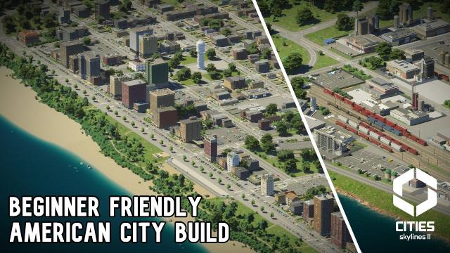 Beginner Friendly American City | Cities Skylines 2