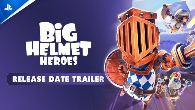 Big Helmet Heroes - Release Date Trailer | PS5 Games