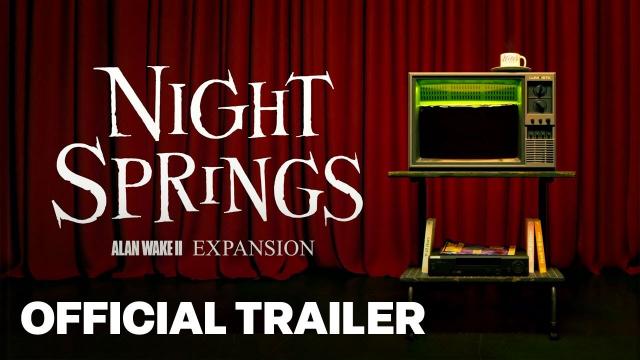 Alan Wake 2 Night Springs Expansion Official Launch Trailer | Summer Game Fest 2024