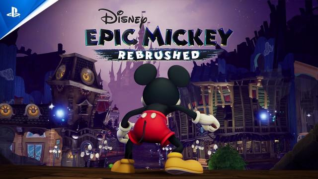 Disney Epic Mickey: Rebrushed - Release Trailer | PS5 & PS4 Games