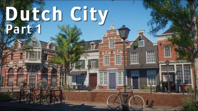 Planet Zoo - Dutch City (Part 1) - Street Facades