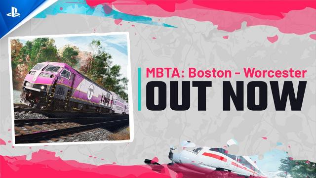 Train Sim World 5 - MBTA Commuter Launch Trailer | PS5 & PS4 Games