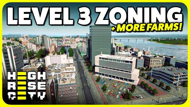 Building More Farms for LEVEL 3 Housing! | Highrise City (#7)