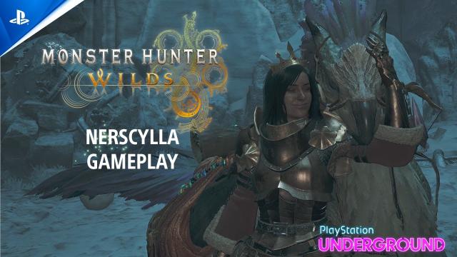 Monster Hunter Wilds - Nerscylla Gameplay | PlayStation Underground