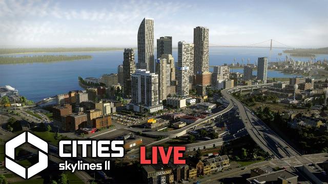 Cities Skylines 2 LIVE! Building Dodgy Neighbourhoods in New Dollarton