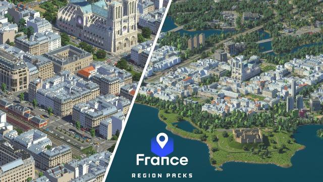 How to Build a French City with the NEW French Region Pack | Cities Skylines 2