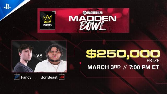 Madden Bowl Final | PlayStation Tournaments