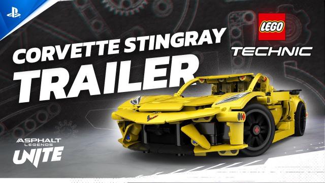 Asphalt Legends Unite - LEGO Technic Chevrolet Corvette Stingray | PS5 & PS4 Games