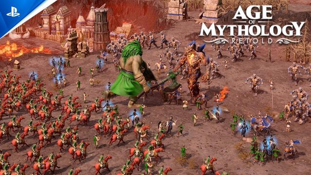 Age of Mythology: Retold - Pre-Order trailer | PS5 Games