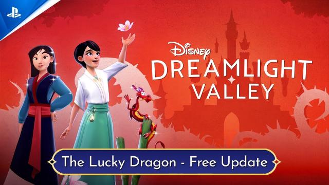 Disney Dreamlight Valley - The Lucky Dragon Update Trailer | PS5 & PS4 Games