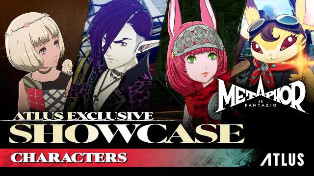 Metaphor: ReFantazio "ATLUS Exclusive" Showcase – Characters Livestream