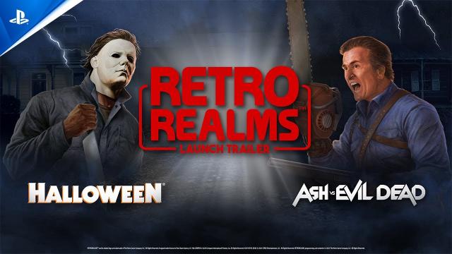 RetroRealms Halloween and Ash vs Evil Dead - Launch Trailer | PS5 & PS4 Games