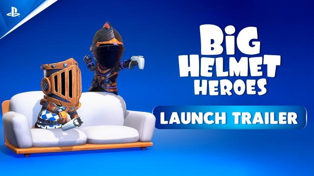 Big Helmet Heroes - Launch Trailer I PS5 Games