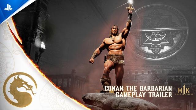 Mortal Kombat 1 - Khaos Reigns: Conan the Barbarian Gameplay Trailer | PS5 Games