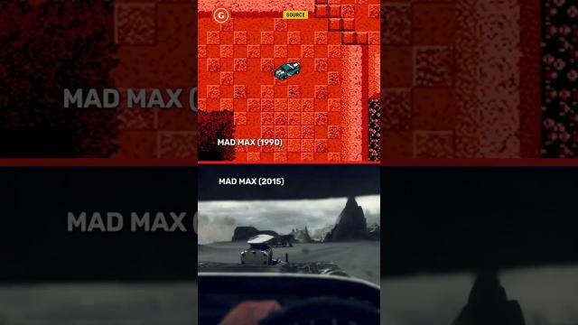 Mad Max Games 1990 vs 2015 | Then vs Now