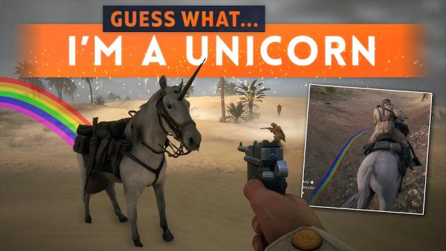 ► TALKING MAGICAL UNICORNS! - Battlefield 1 Easter Egg